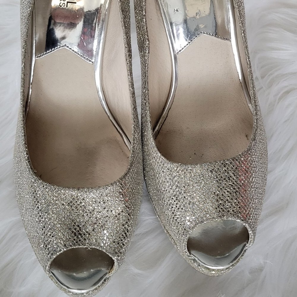 Michael Kors Silver Heels